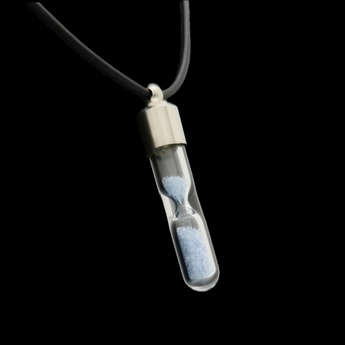 Gemstone Hourglass Pendant