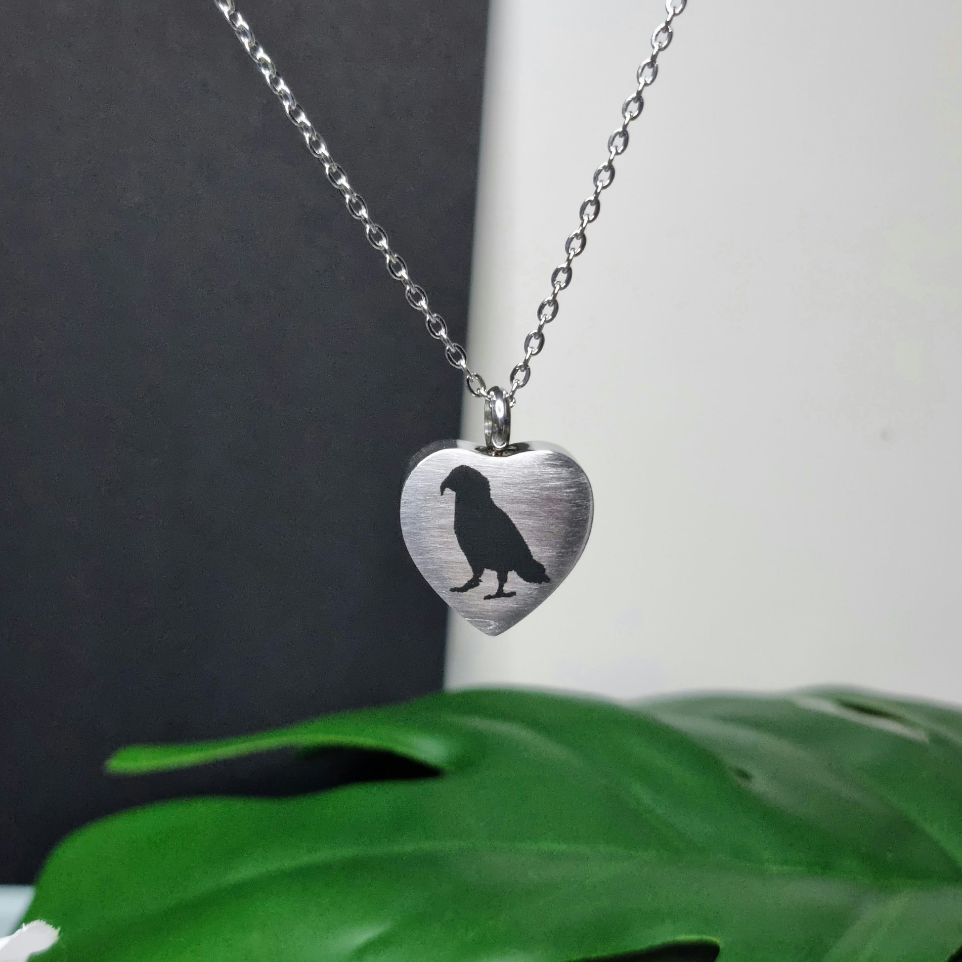 Kea Engraved Keepsake Memorial Necklace - Timeless Trinkets NZ