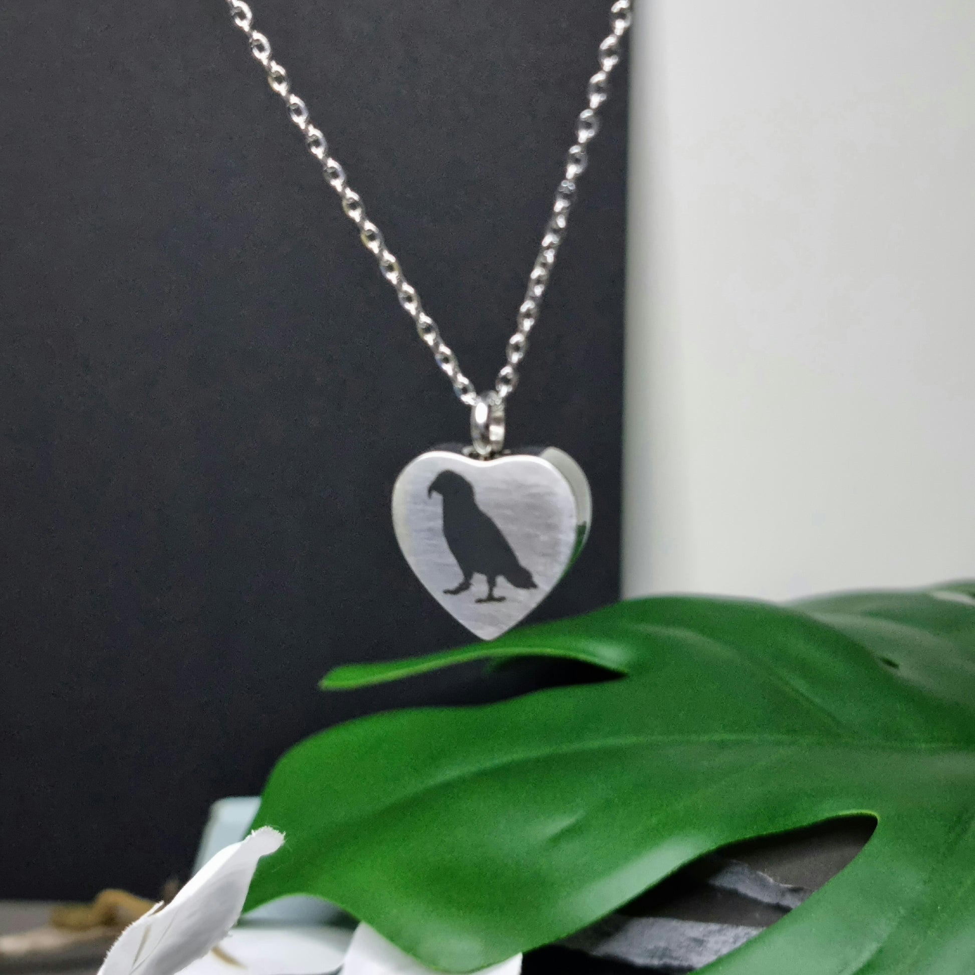 Kea Engraved Keepsake Memorial Necklace - Timeless Trinkets NZ