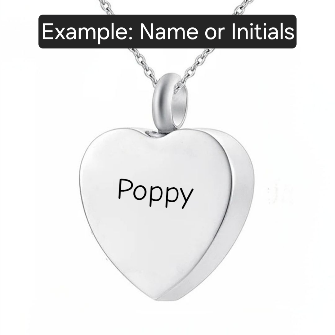 Memorial Pendant - Custom Engraved - Double Sided (Copy) - Timeless Trinkets NZ