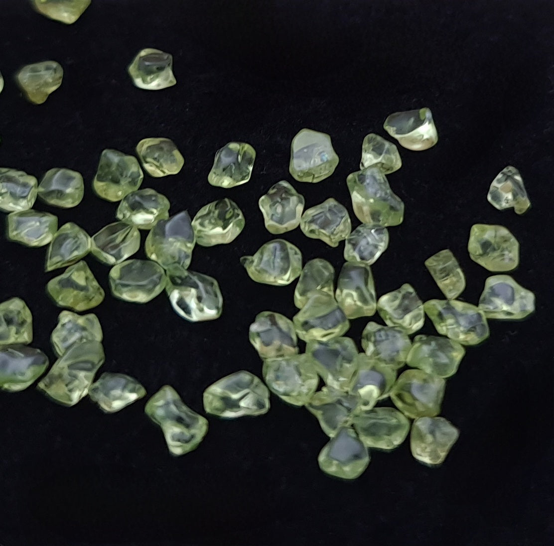 Peridot Locket Pendant - 25mm Stainless Steel