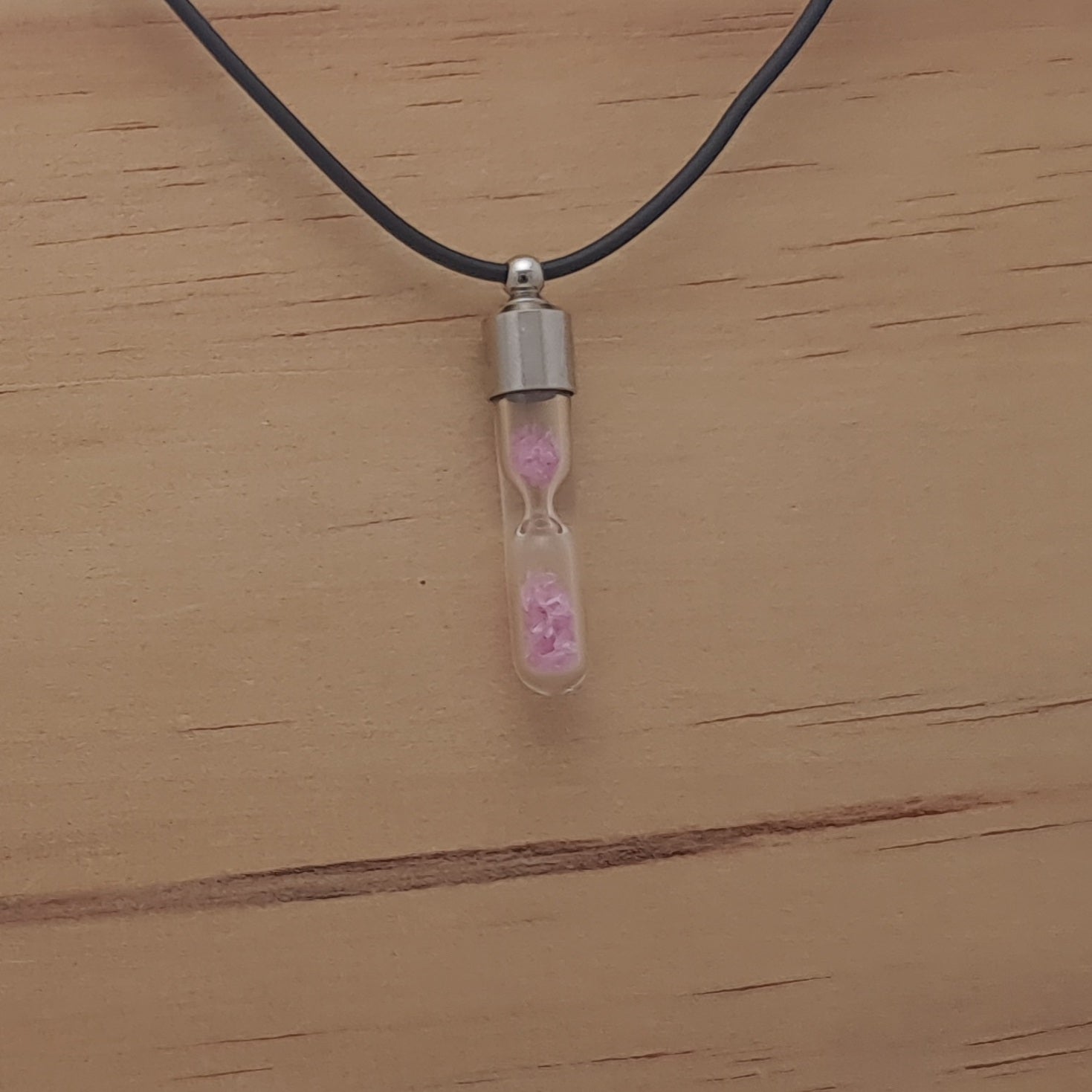 Gemstone Hourglass Pendant - Timeless Trinkets NZ