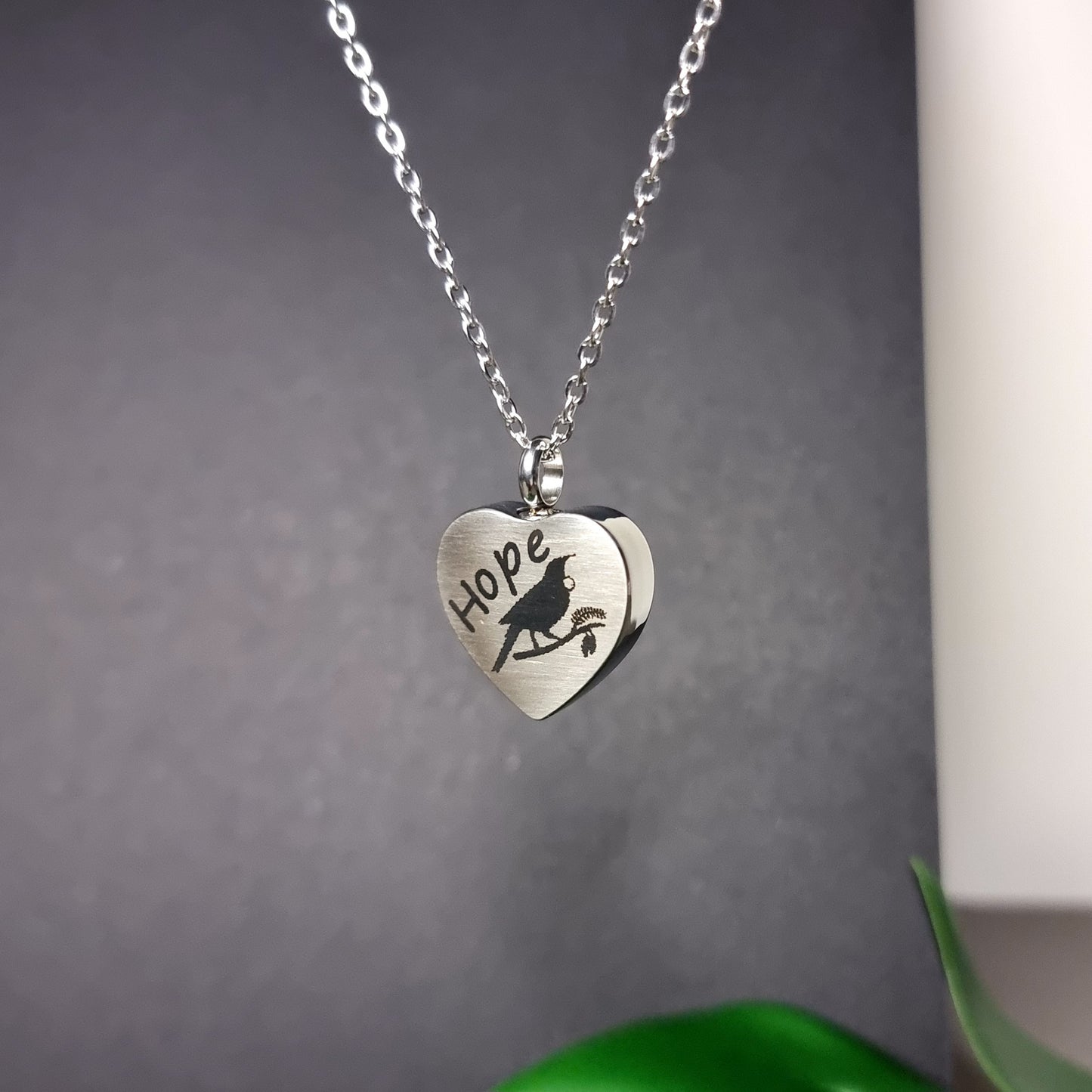 Tui Hope Engraved Keepsake Memorial Necklace - Timeless Trinkets NZ