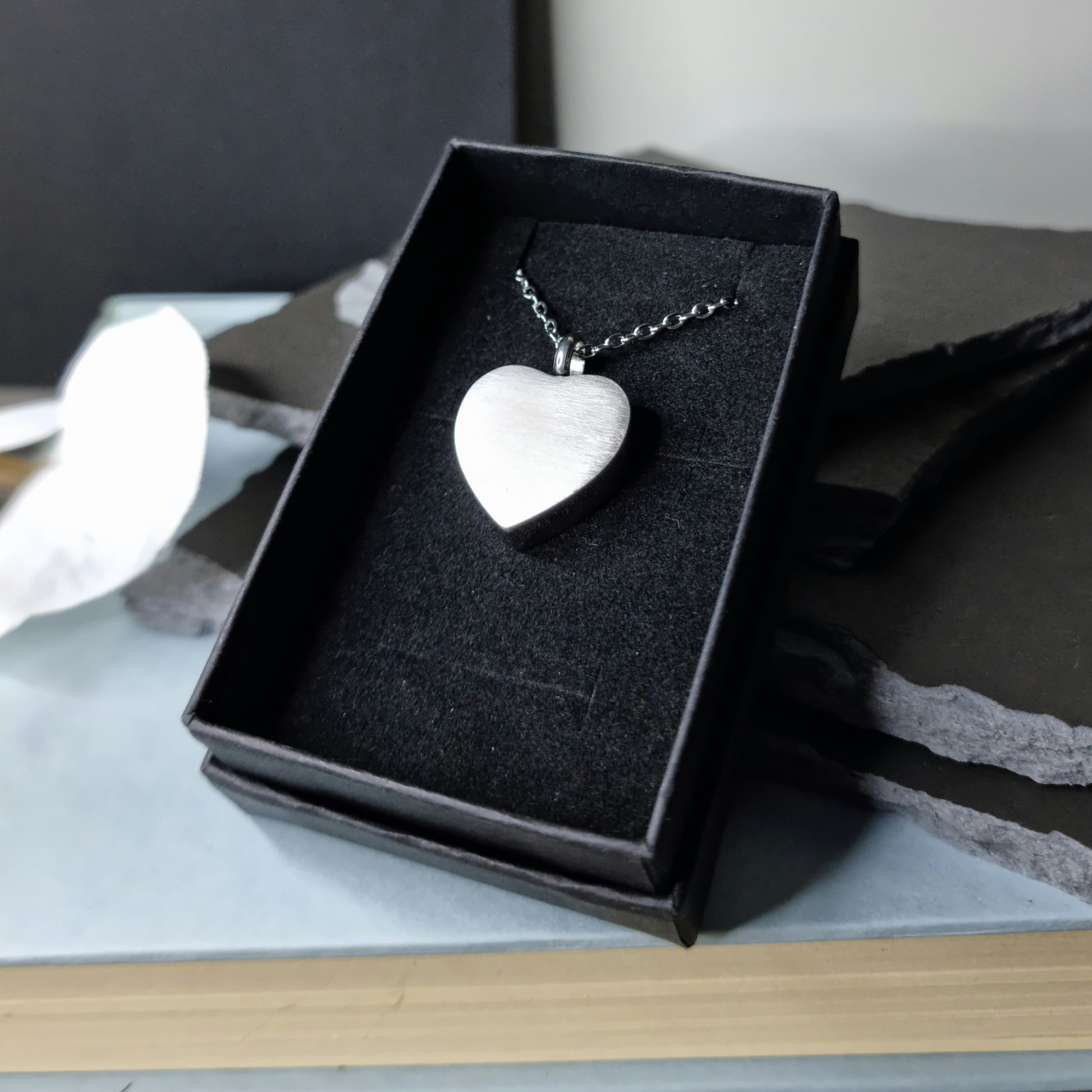 Memorial Pendant - Custom Engraved - One Side (Copy) - Timeless Trinkets NZ