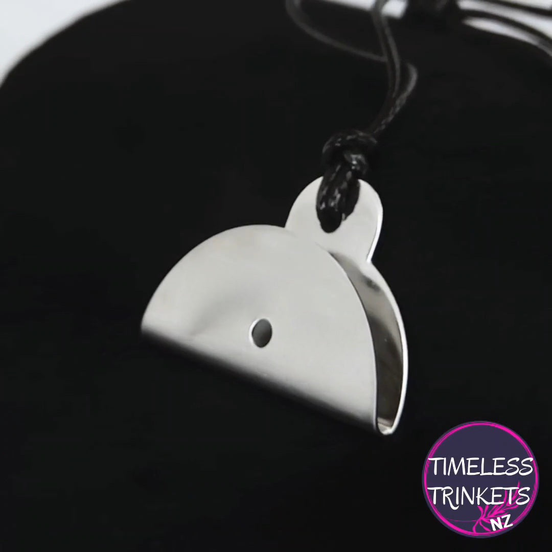 Stainless Steel Shepherds Whistle Pendant