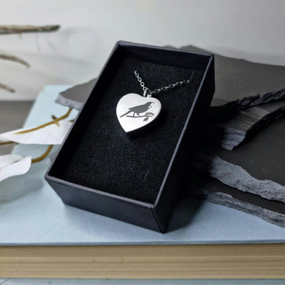 Tui Engraved Keepsake Memorial Necklace with Gift Box