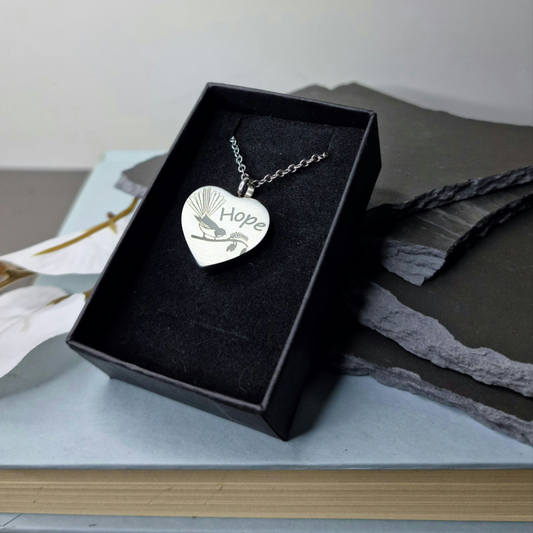 Fantail Hope pendant In Box
