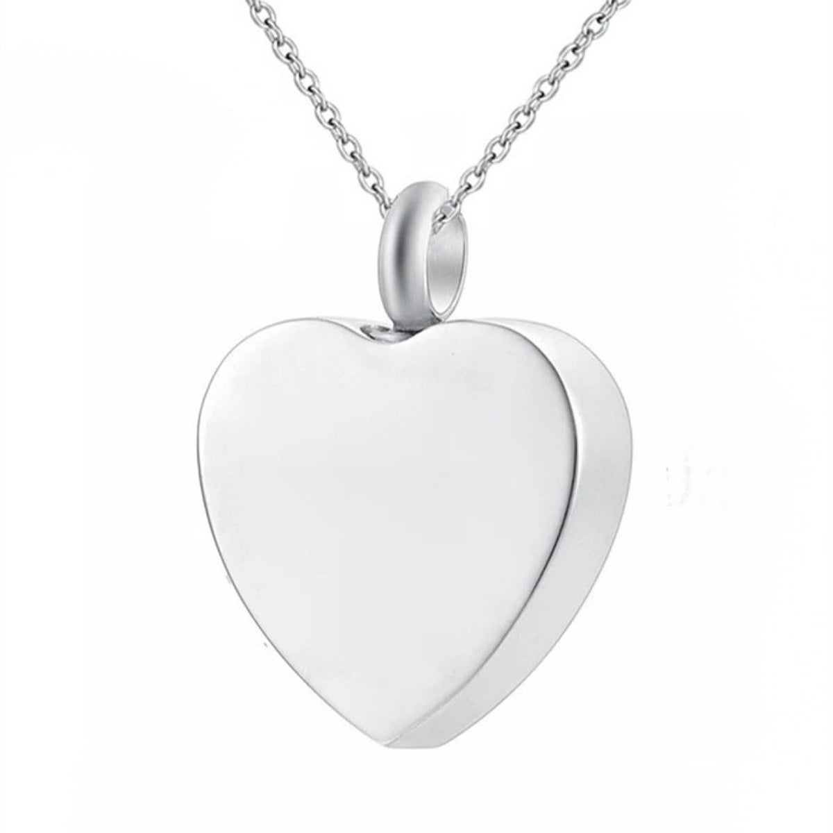 Heart Keepsake Pendant Custom Engraved