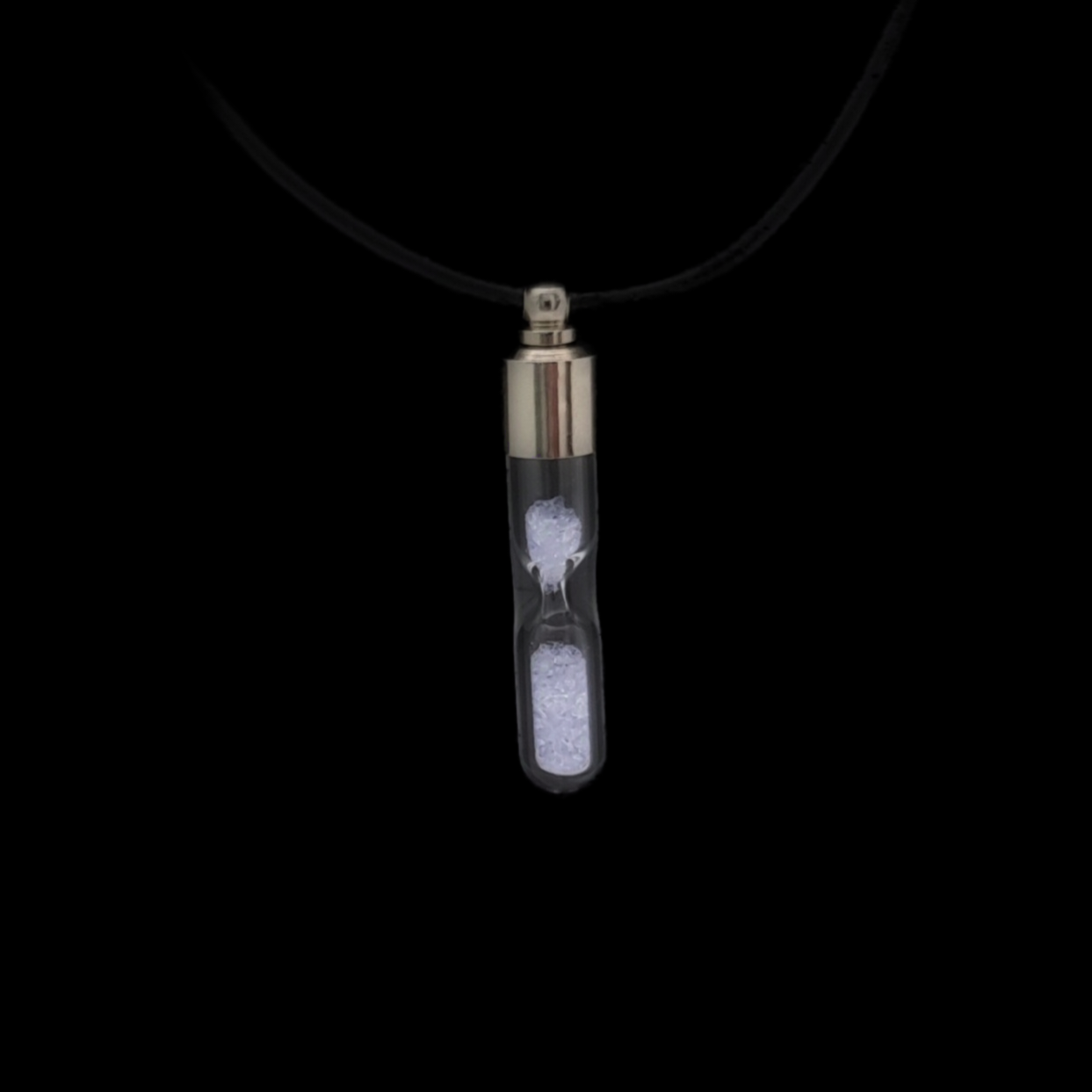 Gemstone Hourglass Pendant