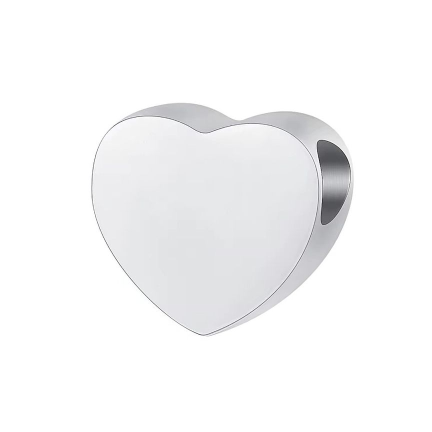 Custom Engraved Memorial Charm Bead for European Style Bracelet