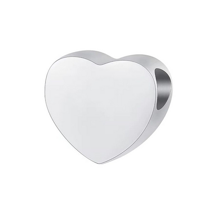 Custom Engraved Memorial Charm Bead for European Style Bracelet