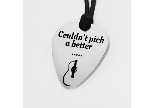 Guitar Pick - Custom Engraved