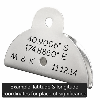 Stainless Steel Whistle with Custom Engraving