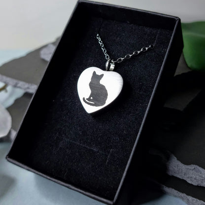 Memorial Pendant - Custom Engraved - Double Sided