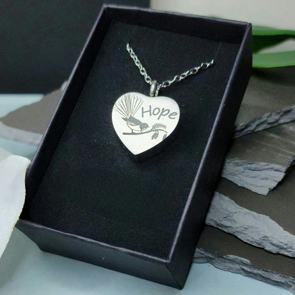 Memorial Pendant - Custom Engraved - Double Sided