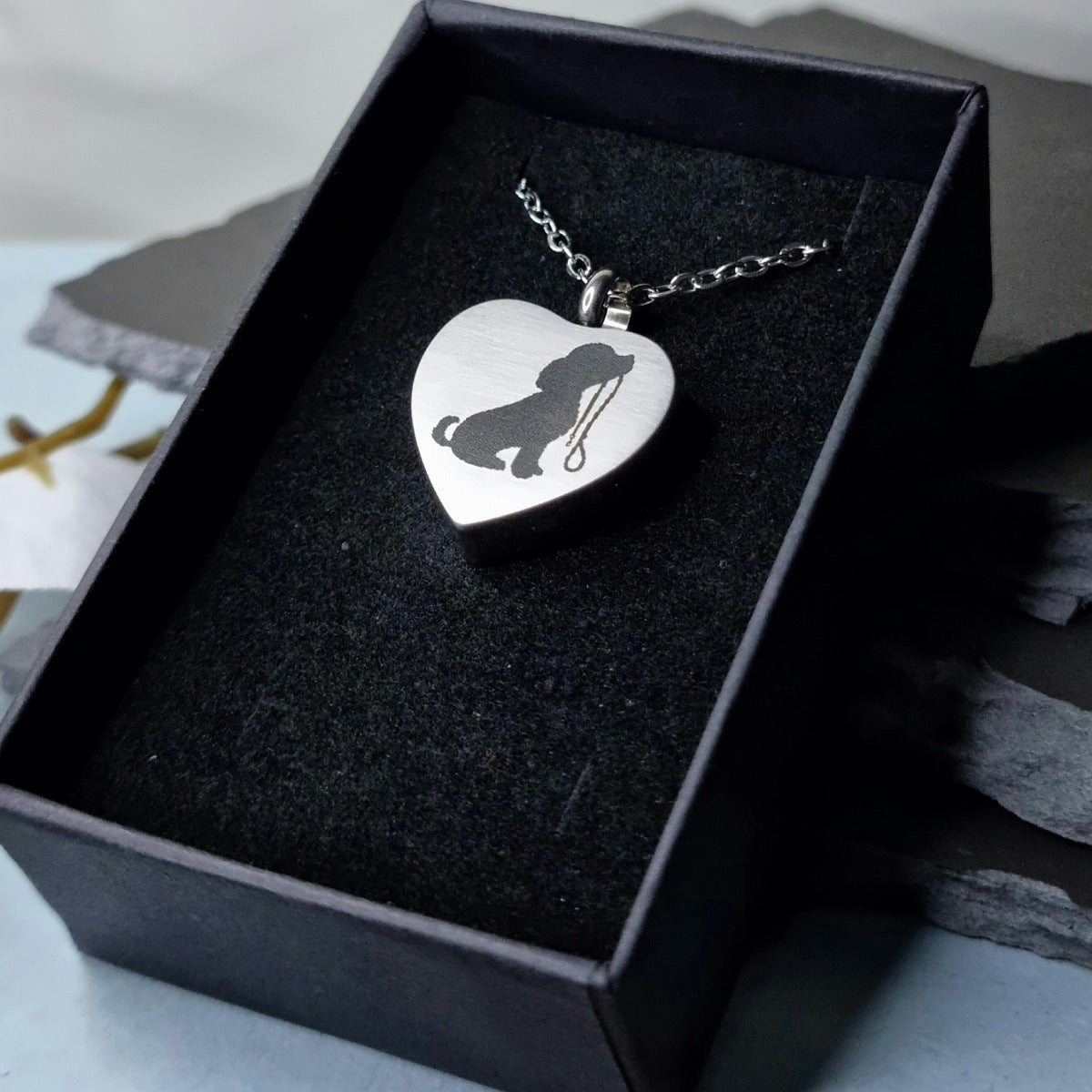 Memorial Pendant - Custom Engraved - Double Sided