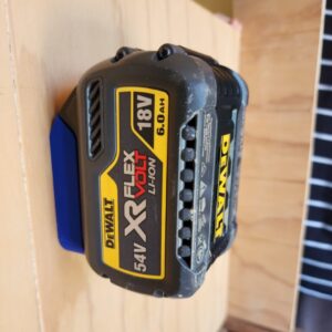 Dewalt battery holder